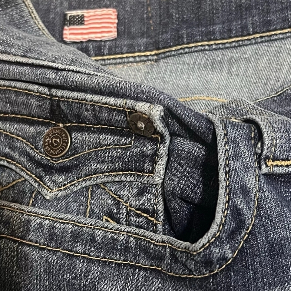 TRUE RELIGION RICKY Relaxed Straight Men’s Jeans Size 38 X 32 - Picture 8 of 10